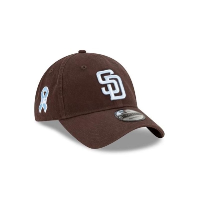 Blue San Diego Padres Hat - New Era MLB Father's Day 9TWENTY Adjustable Caps USA3085921